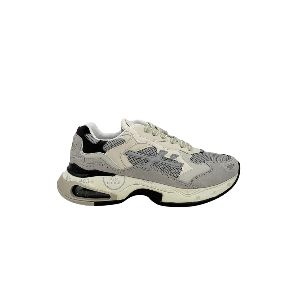 Premiata Sharky Sneaker Heren Schoenen Grijs