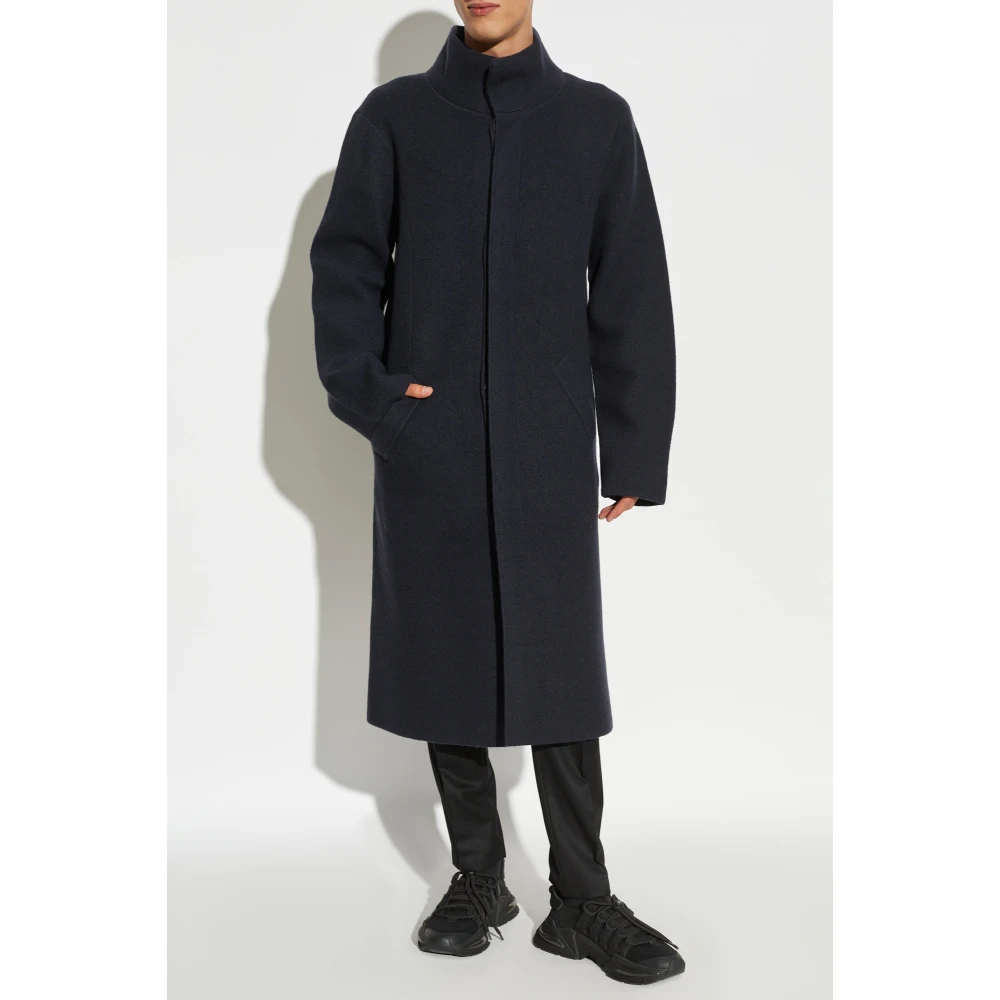 Emporio Armani Jas met opstaande kraag Blue Heren