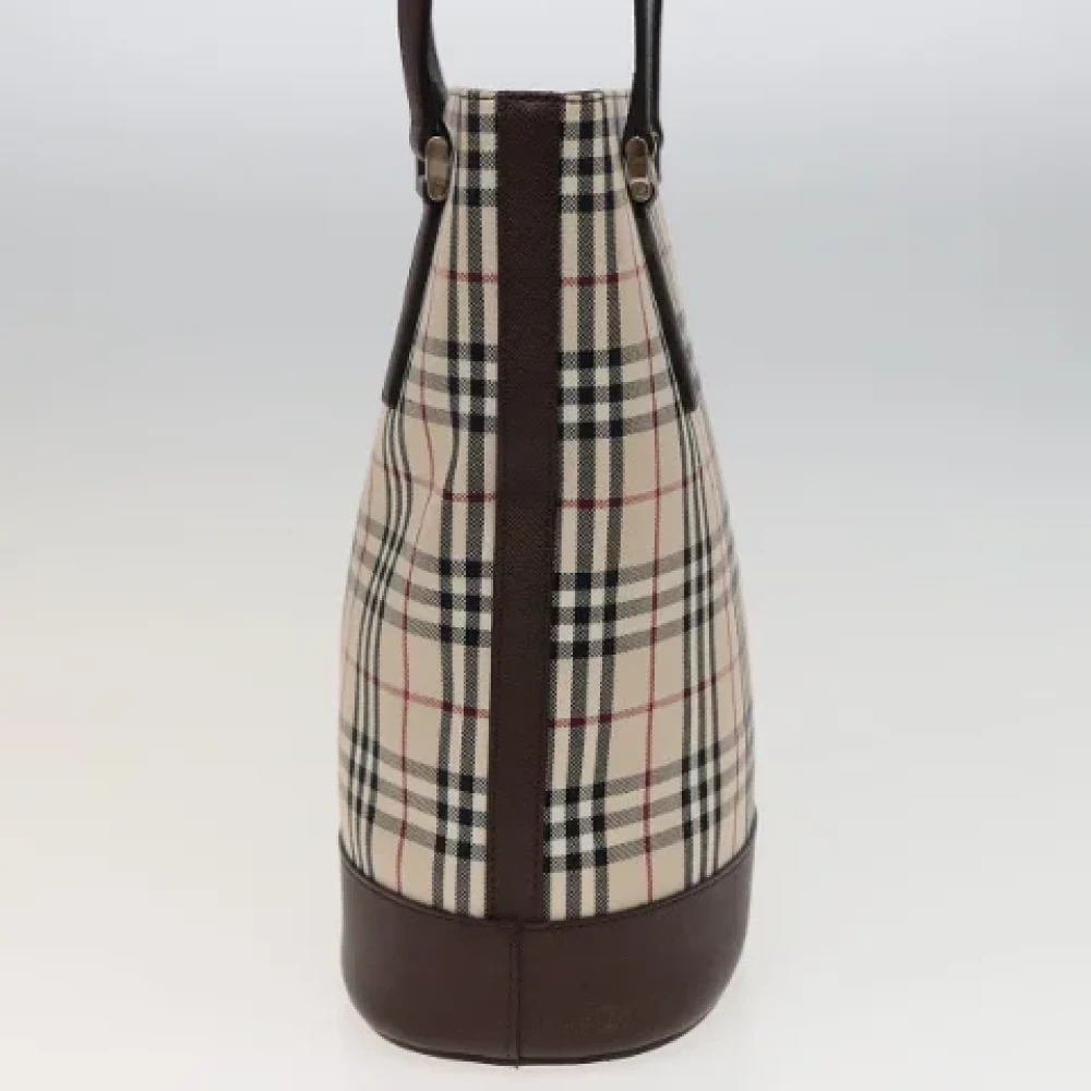 Burberry Vintage Pre-owned Canvas totes Beige Dames