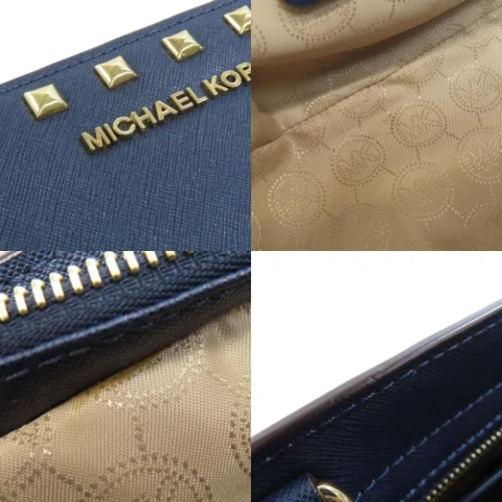 Michael Kors Pre-owned Plastic shoulder-bags Blue Dames