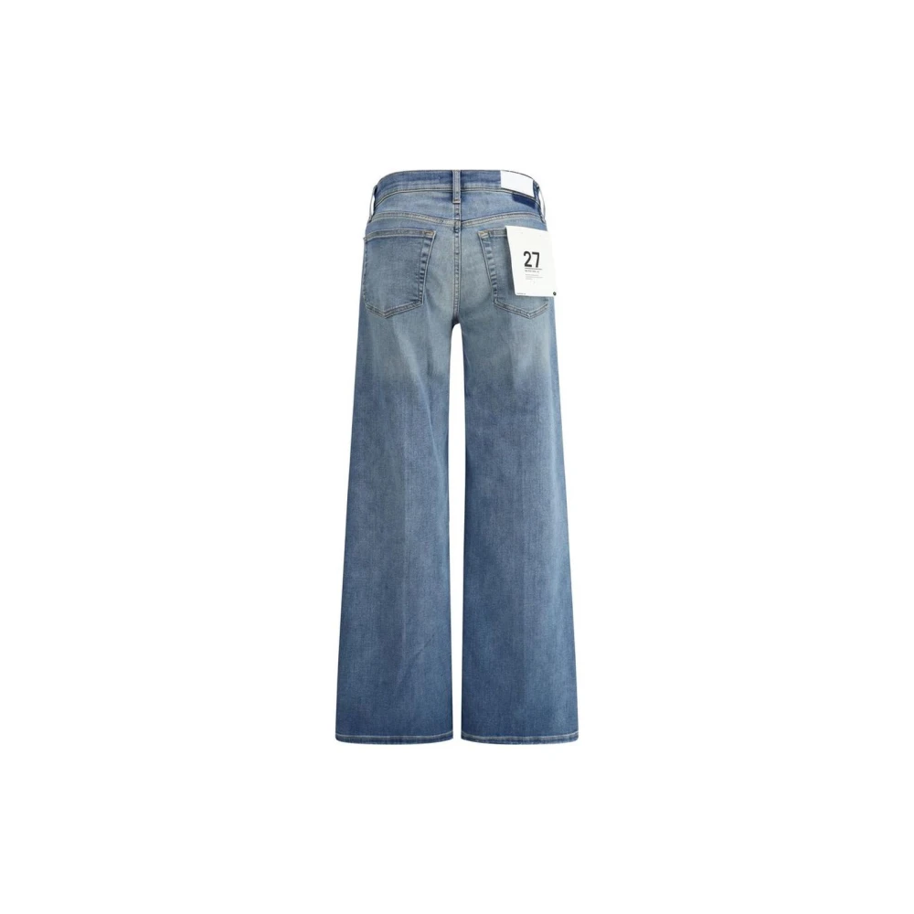 Re Done Vintage Wide Leg Jeans Blue Dames