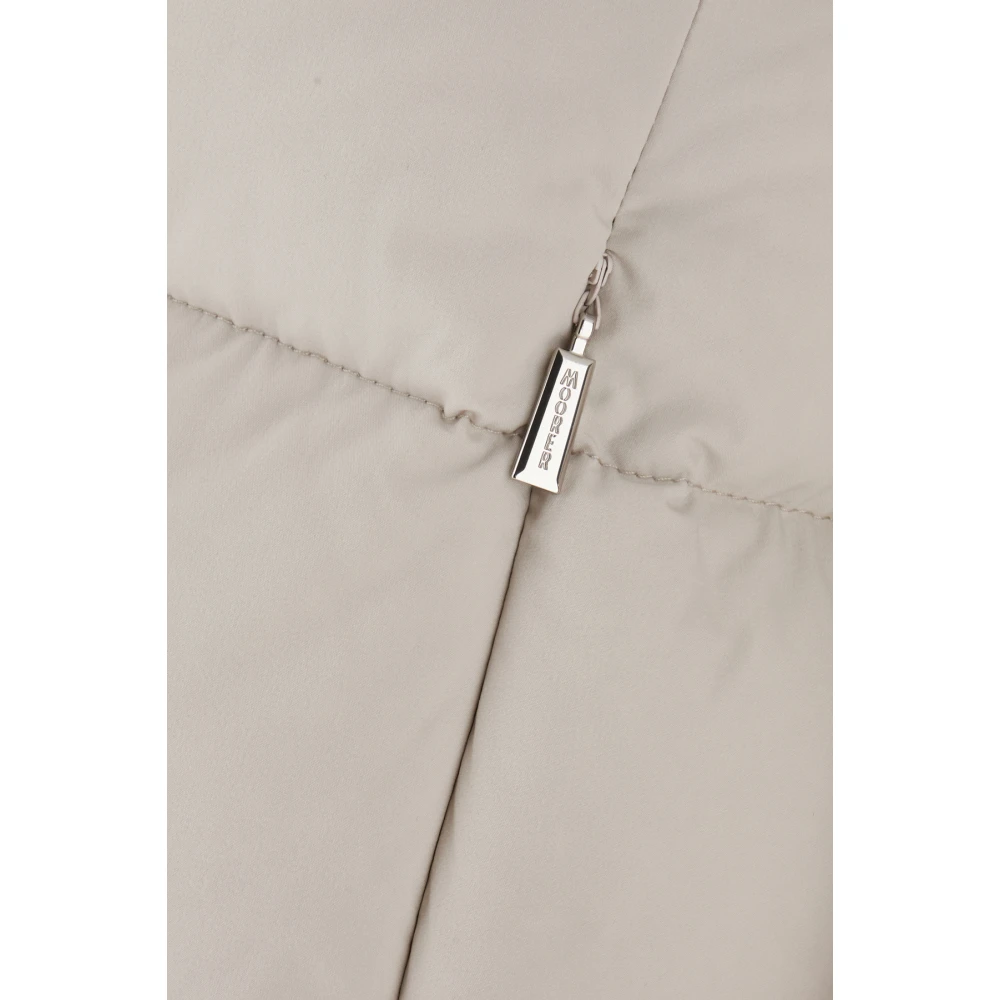 Moorer Stijlvolle Pufferjassen Beige Dames