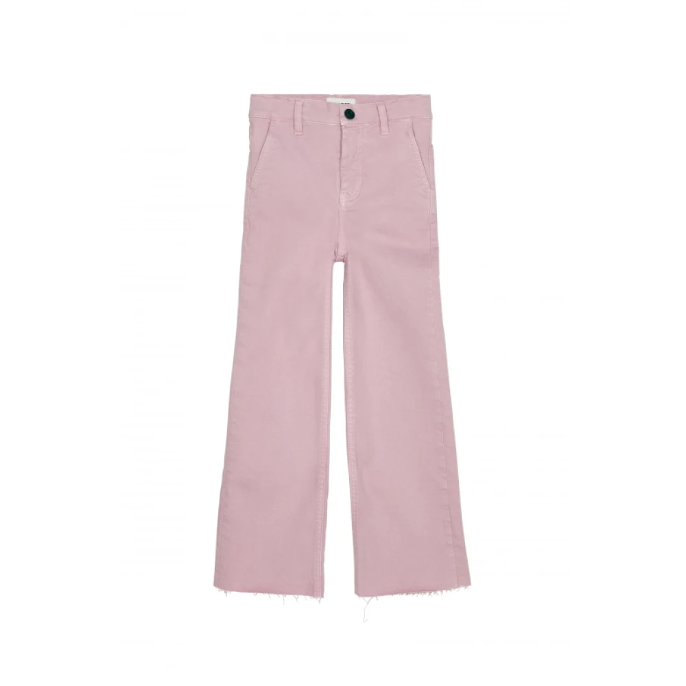 Finger In The Nose Women's Pink Carolyn Wide Jeans