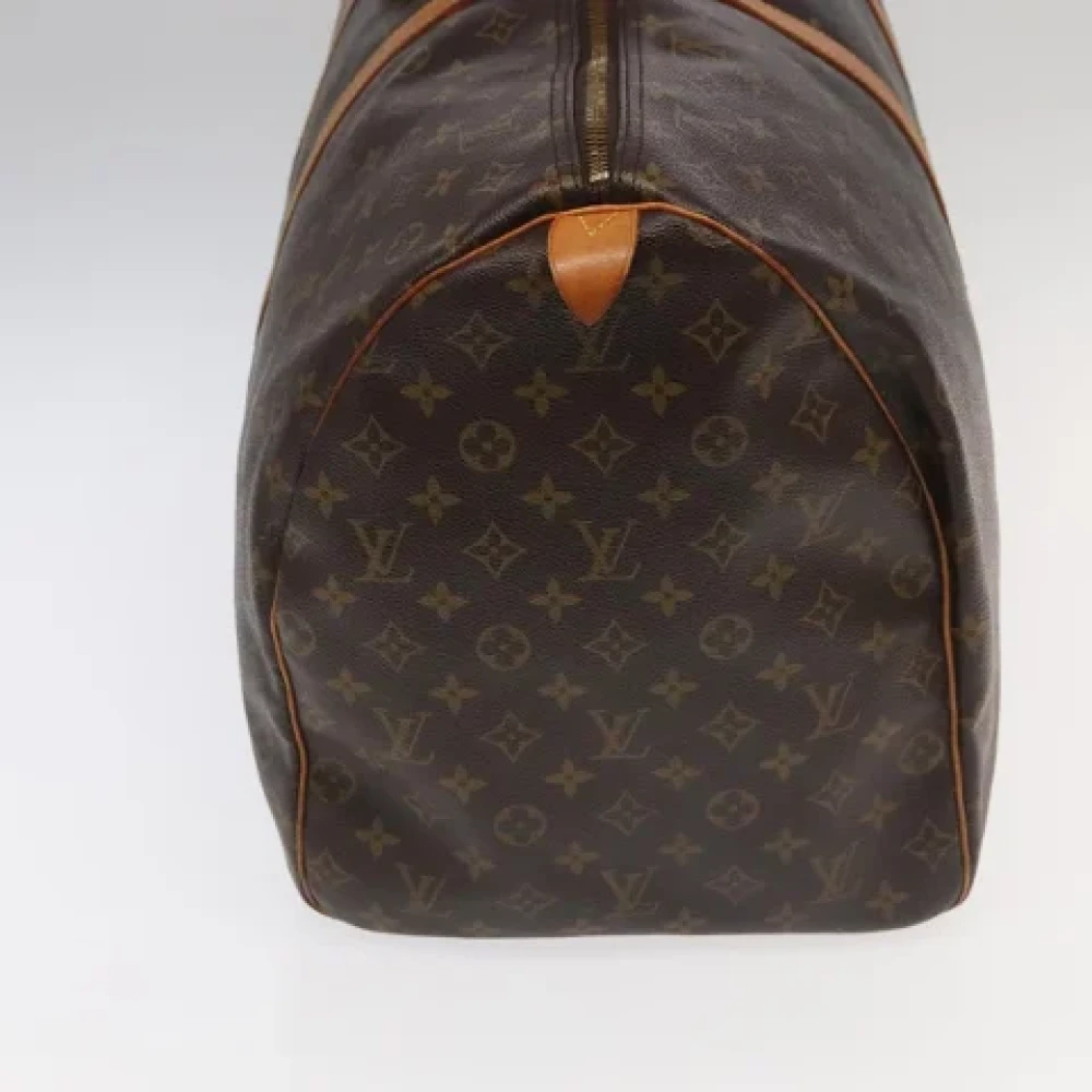 Louis Vuitton Vintage Pre-owned Canvas travel-bags Brown Dames