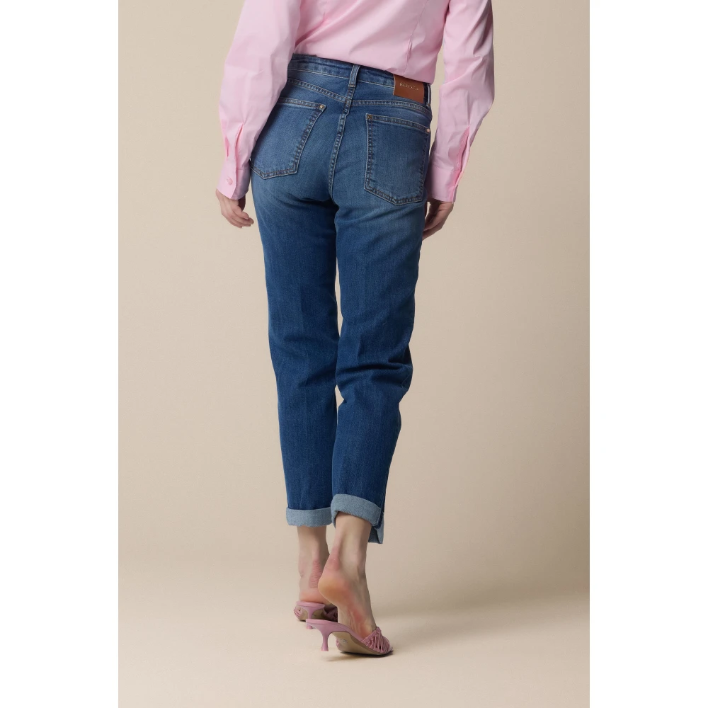 Kocca Slim-fit Jeans Blue Dames