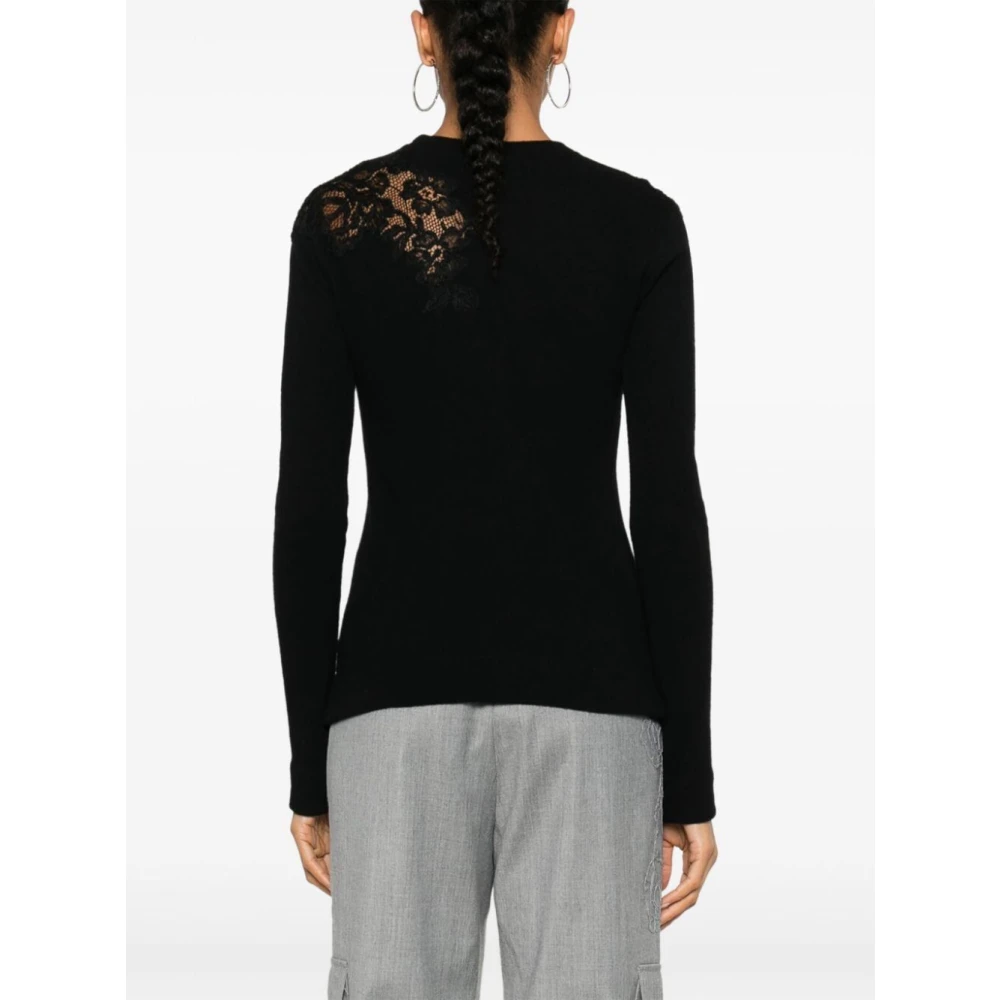 Ermanno Scervino Lange mouwen shirt Black Dames