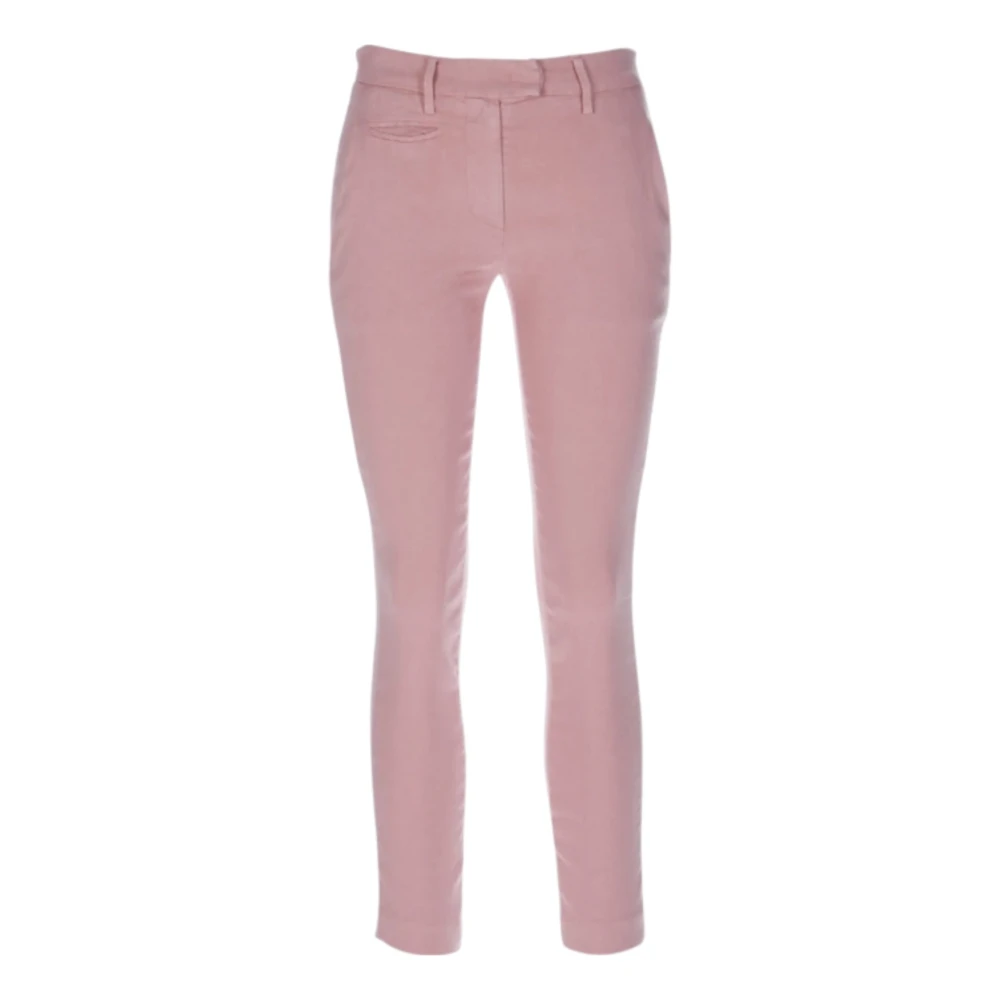 Dondup Donna Rosa Pantaloni, W25, New,