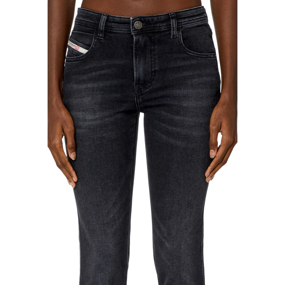 Diesel Skinny Jeans 2015 Babhila Black Dames