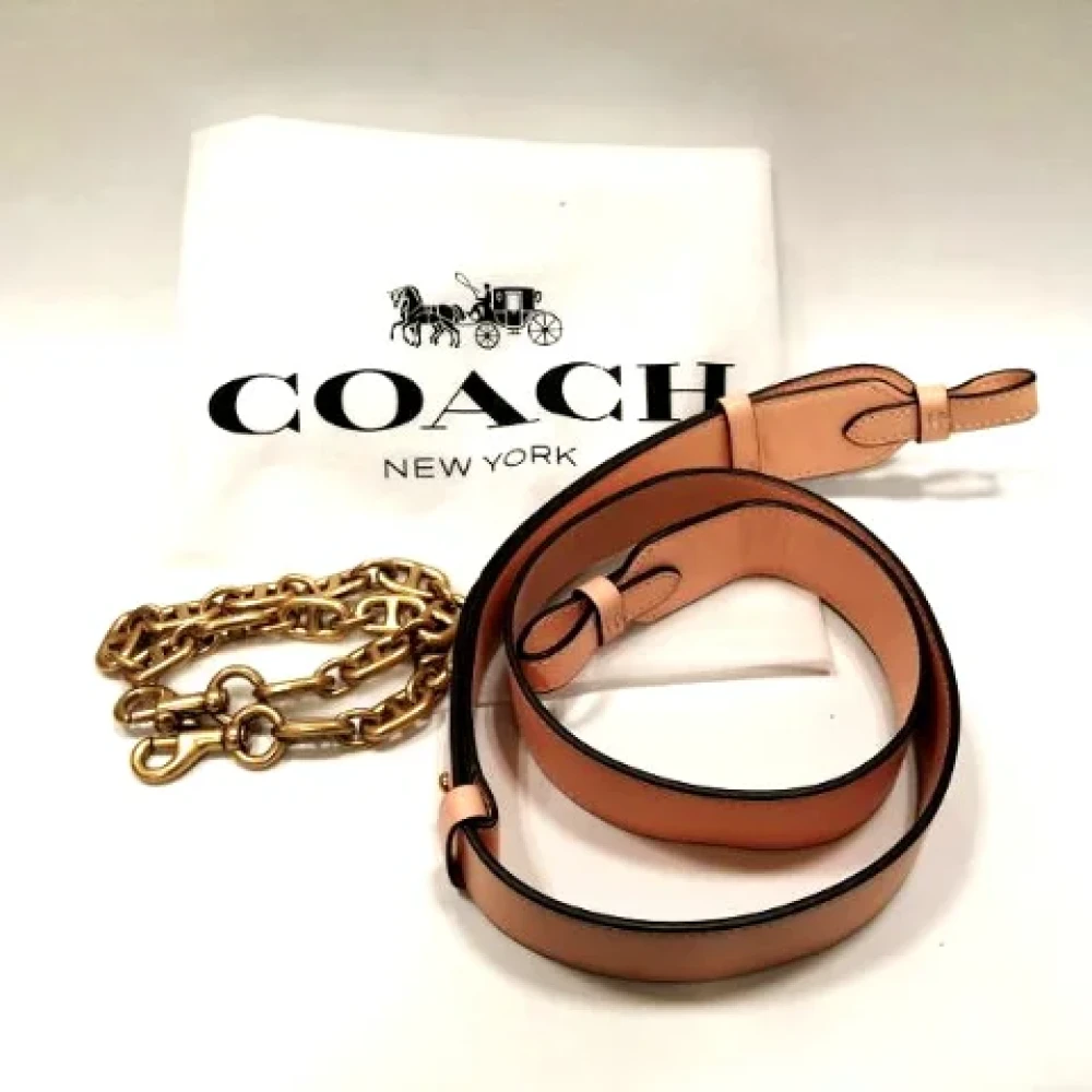 Coach Pre-owned Leather handbags Brown Dames