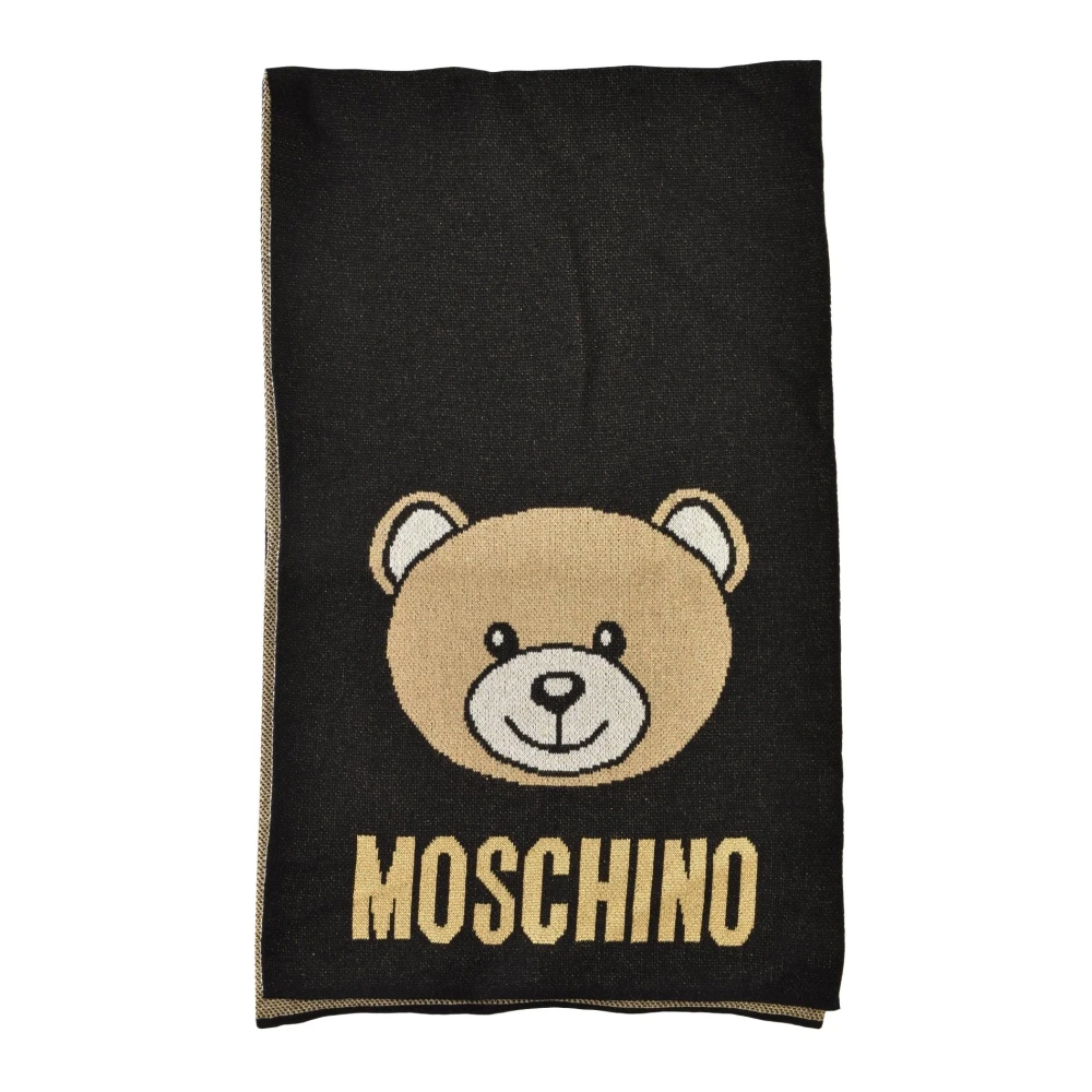 Moschino Sjaal Black Dames