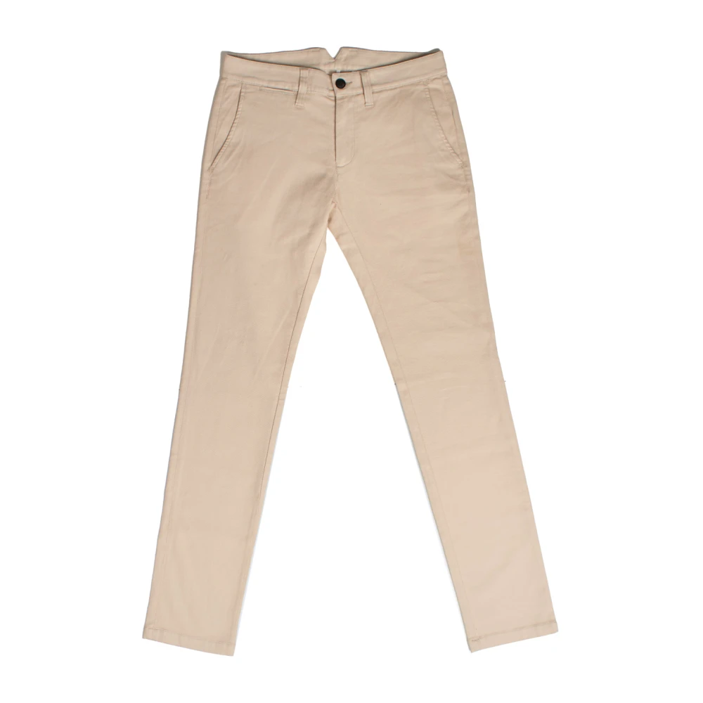 Emporio Armani Heren Chino Broek Beige Heren