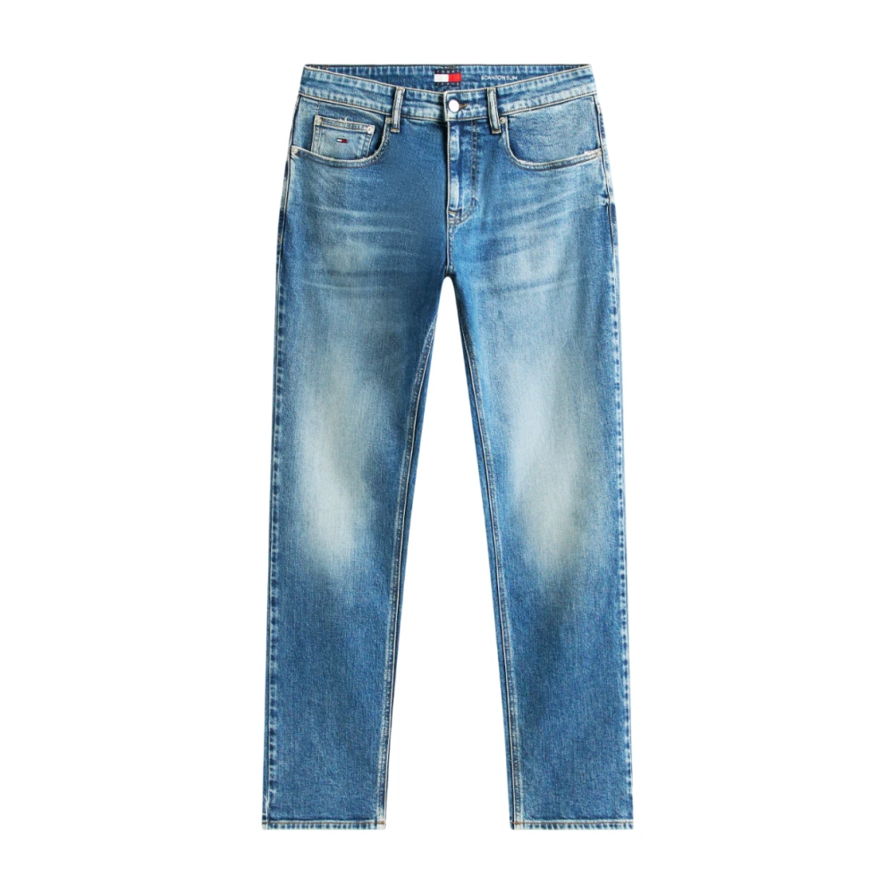 Tommy Jeans Men's Blue Slim-Fit Jeans - Straight Fit Jeans - W29 - Jeans