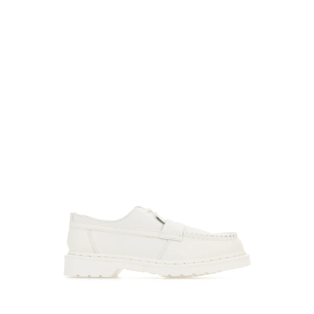 Dr. Martens White Loafers, Female, 5 Uk, Classic Leather Boots For Men And Women