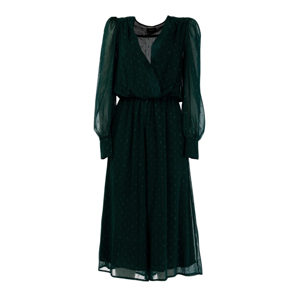 Liu Jo Lange mouw jumpsuit voor vrouwen Green Dames