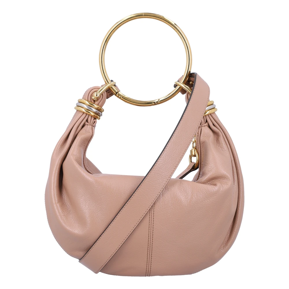 Chloé Woodrose Small Bracelet Hobo Tas Pink Dames