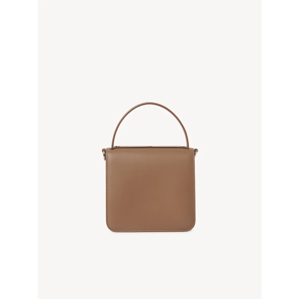 Chloé Beige Leren Crossbody Tas Beige Dames