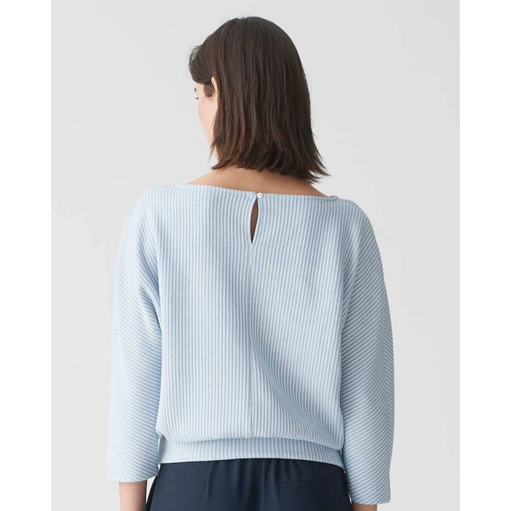 Opus Geipen Sweater Blue Dames