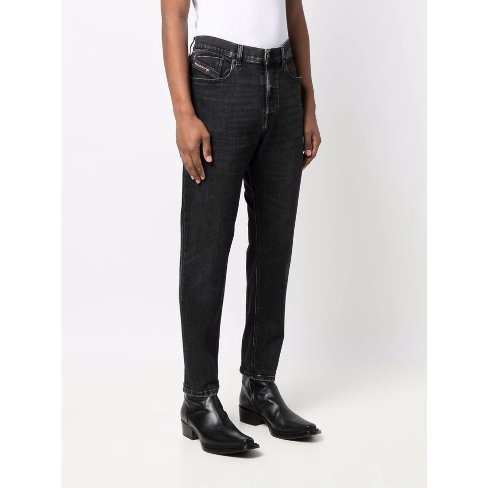 Diesel Slim-Fit Jeans Elevate Style Flatter Black Heren