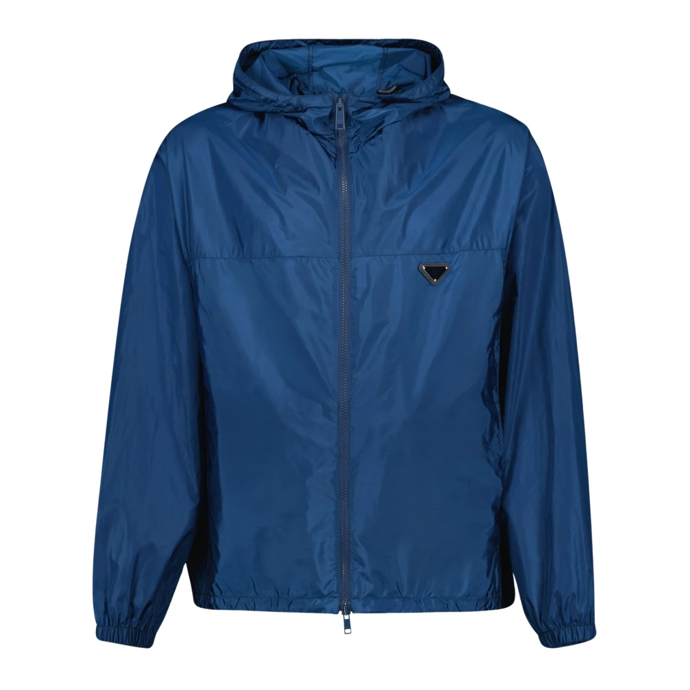 Prada Herren Blau Jacken, Lgröße: