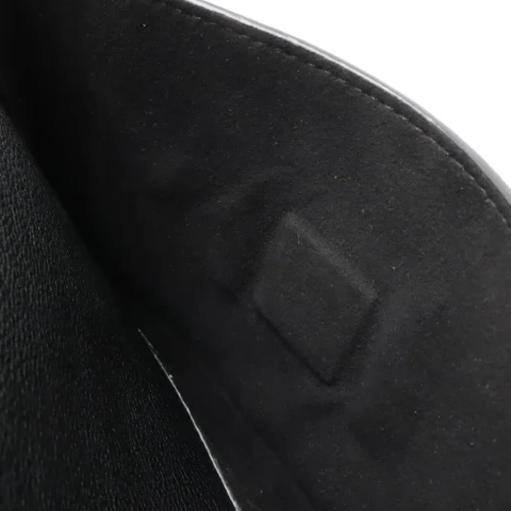 Louis Vuitton Vintage Pre-owned Leather crossbody-bags Black Dames