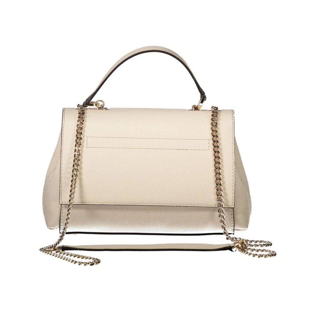Guess Beige Handtas Polyethyleen | Stijlvol Model Beige Dames