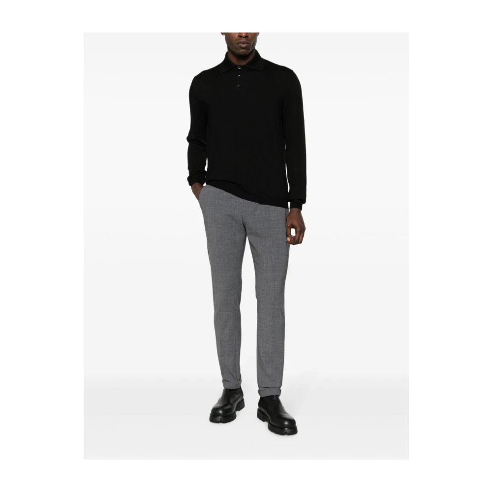 Dondup Antraciet Grijs Katoenen Broek Gray Heren