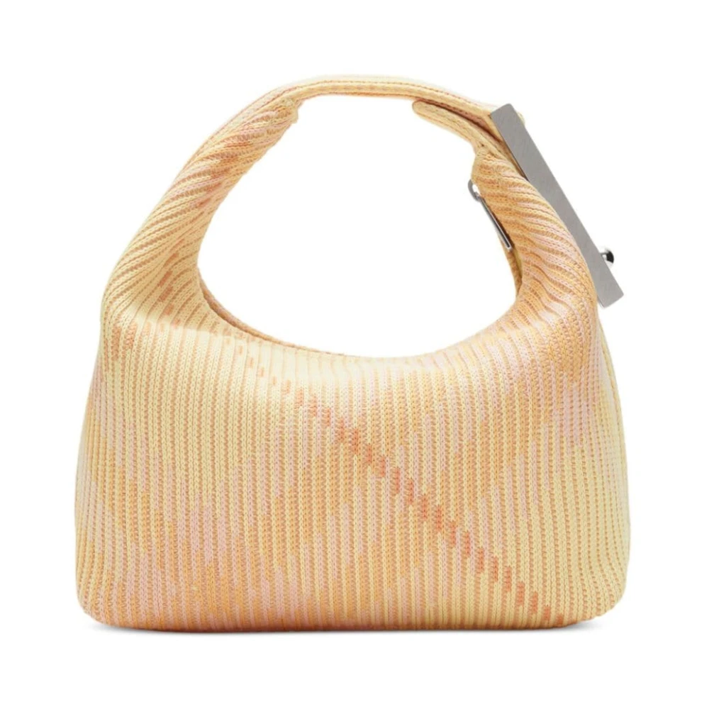 Burberry Roze Multicolor Gebreide Schoudertas Multicolor Dames