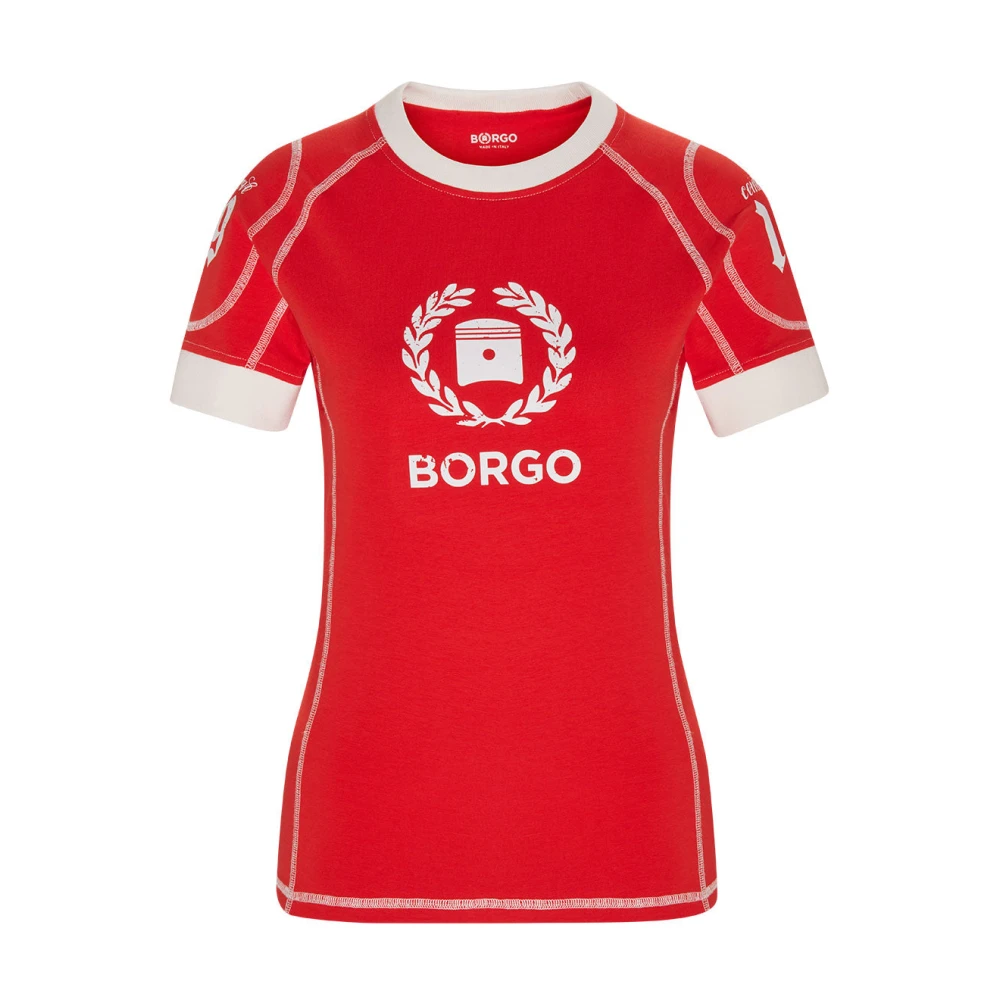 Borgo T-Shirts Red Dames