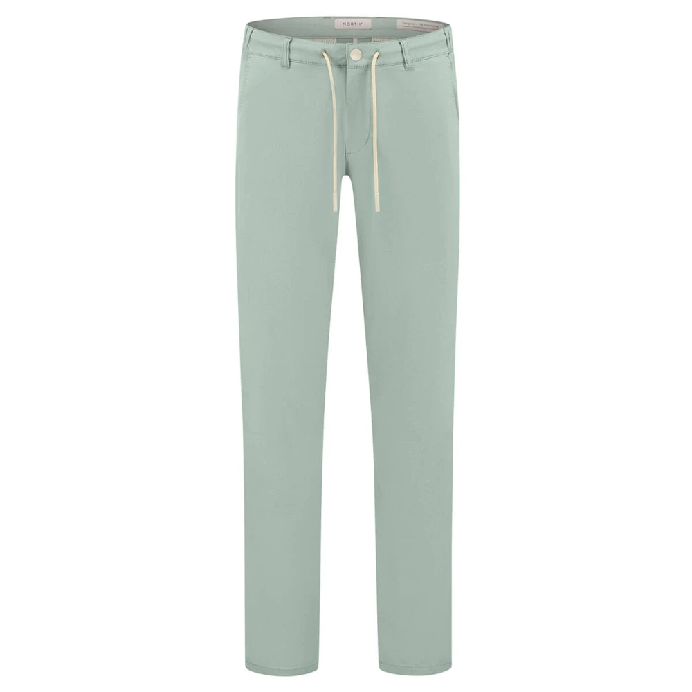North84 Elegance Chino Collection Broek Green Heren