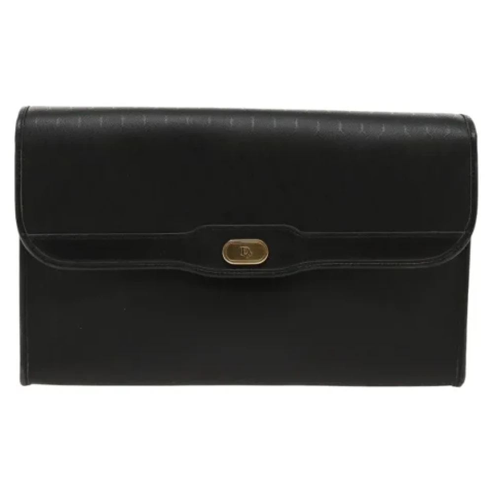 Dior Vintage Pre-owned Canvas dior-bags Black Dames
