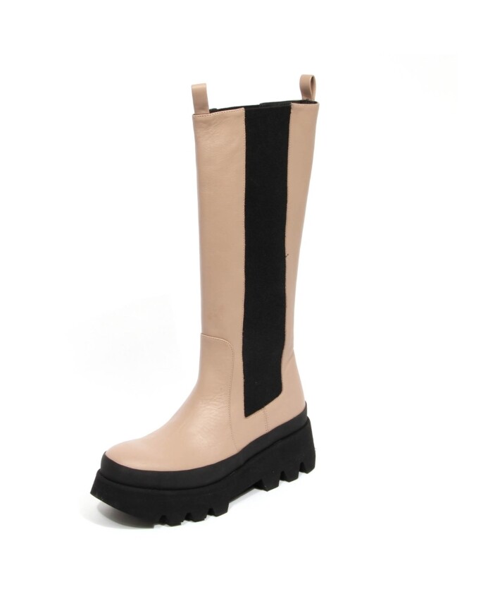 bottes-en-cuir-bibi-en-mauve