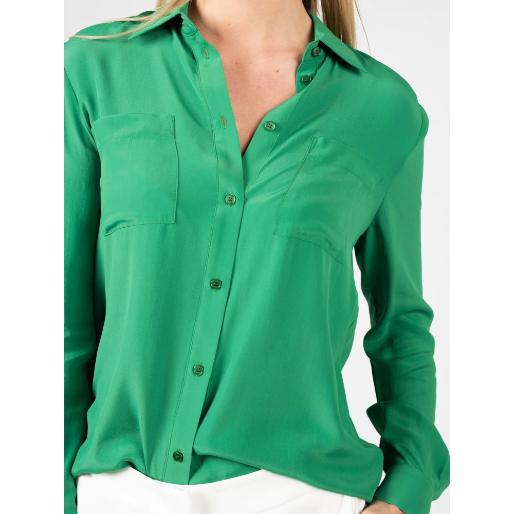 pinko Shirts Green Dames