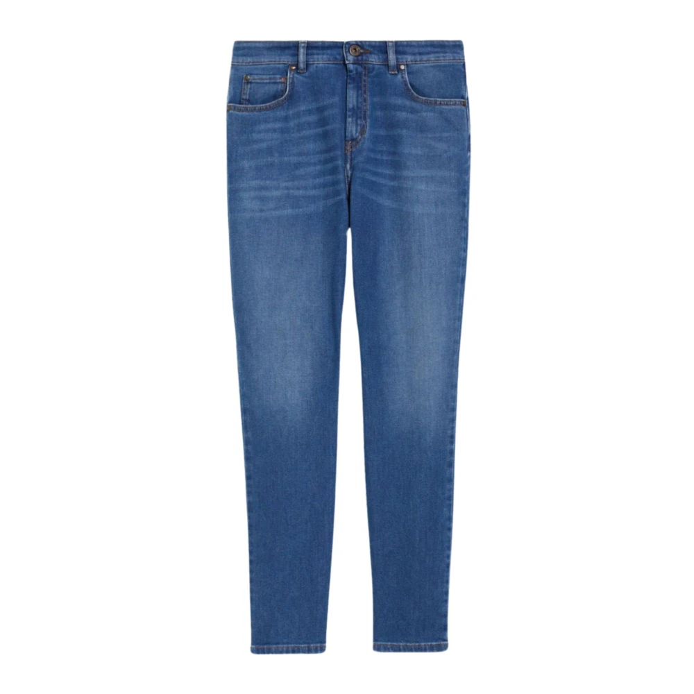 Max Mara Weekend Slim-fit Jeans Blue Dames