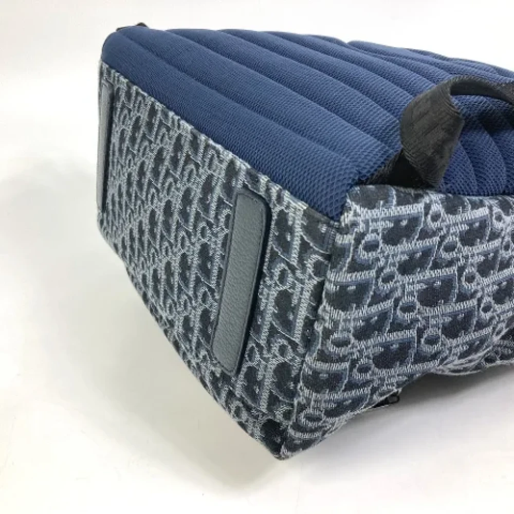 Dior Vintage Pre-owned Cotton dior-bags Blue Dames