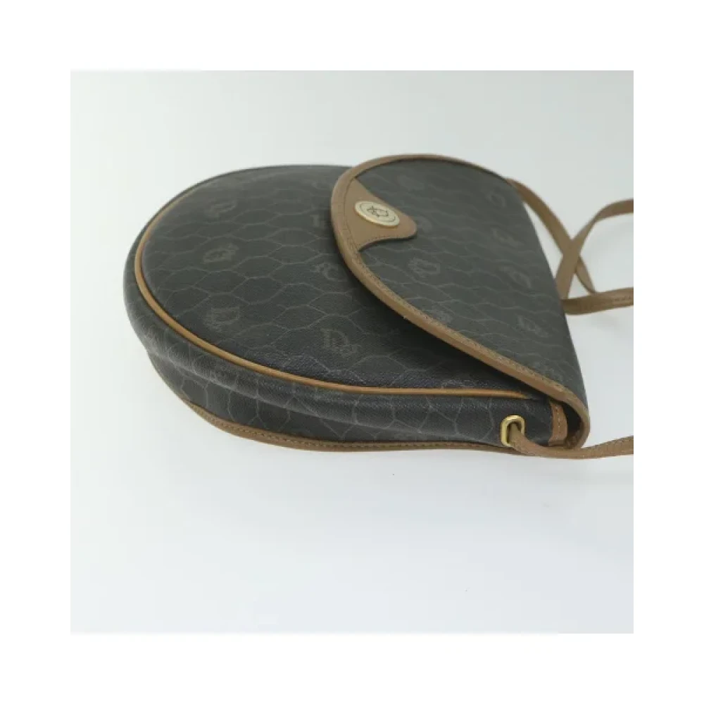 Dior Vintage Pre-owned Leather dior-bags Black Dames