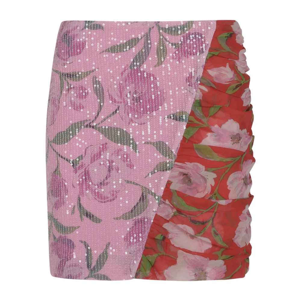 Rotate Birger Christensen Minirok met print Multicolor Dames
