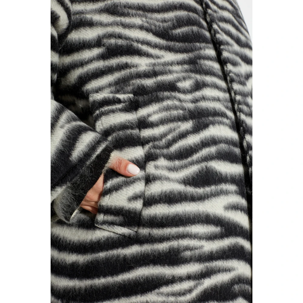 Marc Jacobs Jas met dierenprint Gray Dames