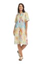 robe-coloree-avec-col-chinois