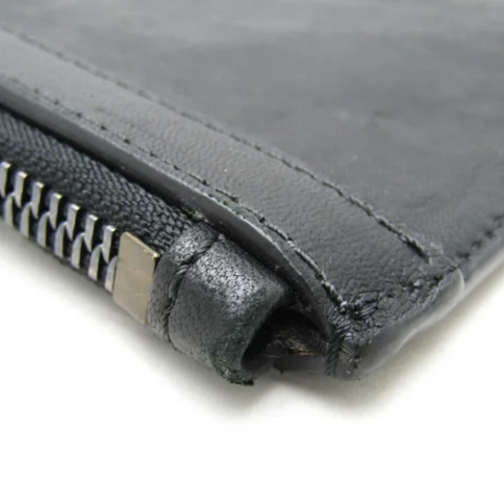 Jimmy Choo Pre-owned Leather clutches Black Dames