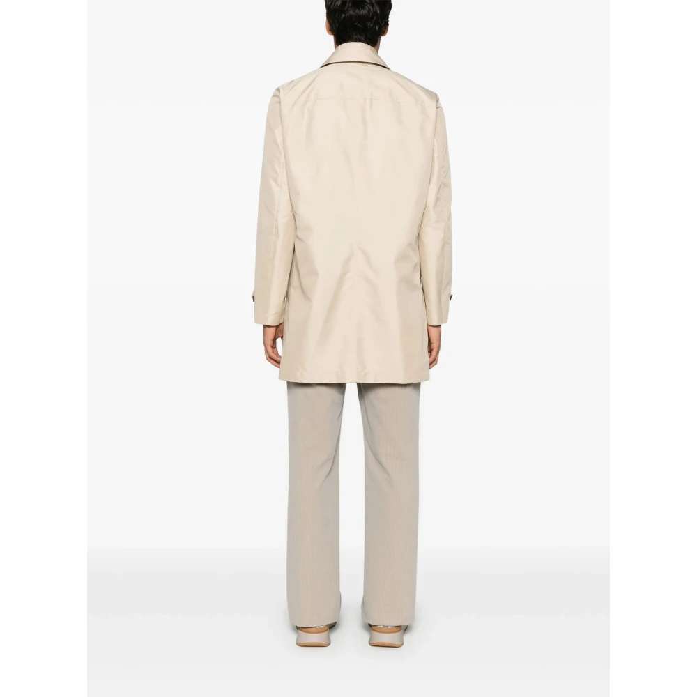 Fay Stijlvolle Winterjas Beige Heren