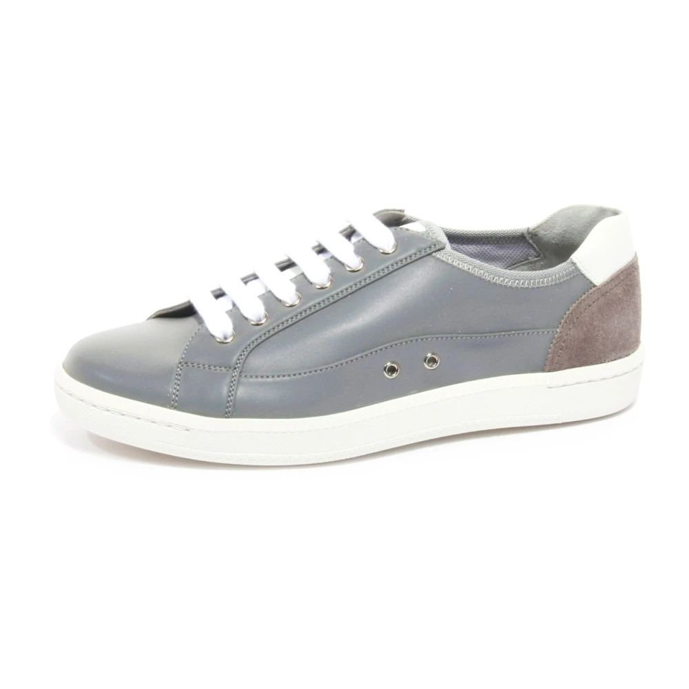 Car Shoe Kue730 Tessuto Reflex Heren Schoenen Grijs