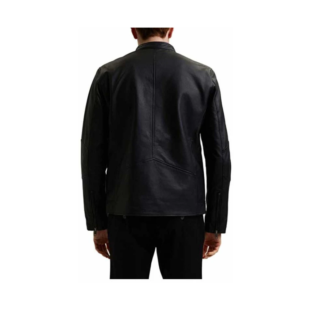 Esprit Tijdloze outdoorjas Black Heren