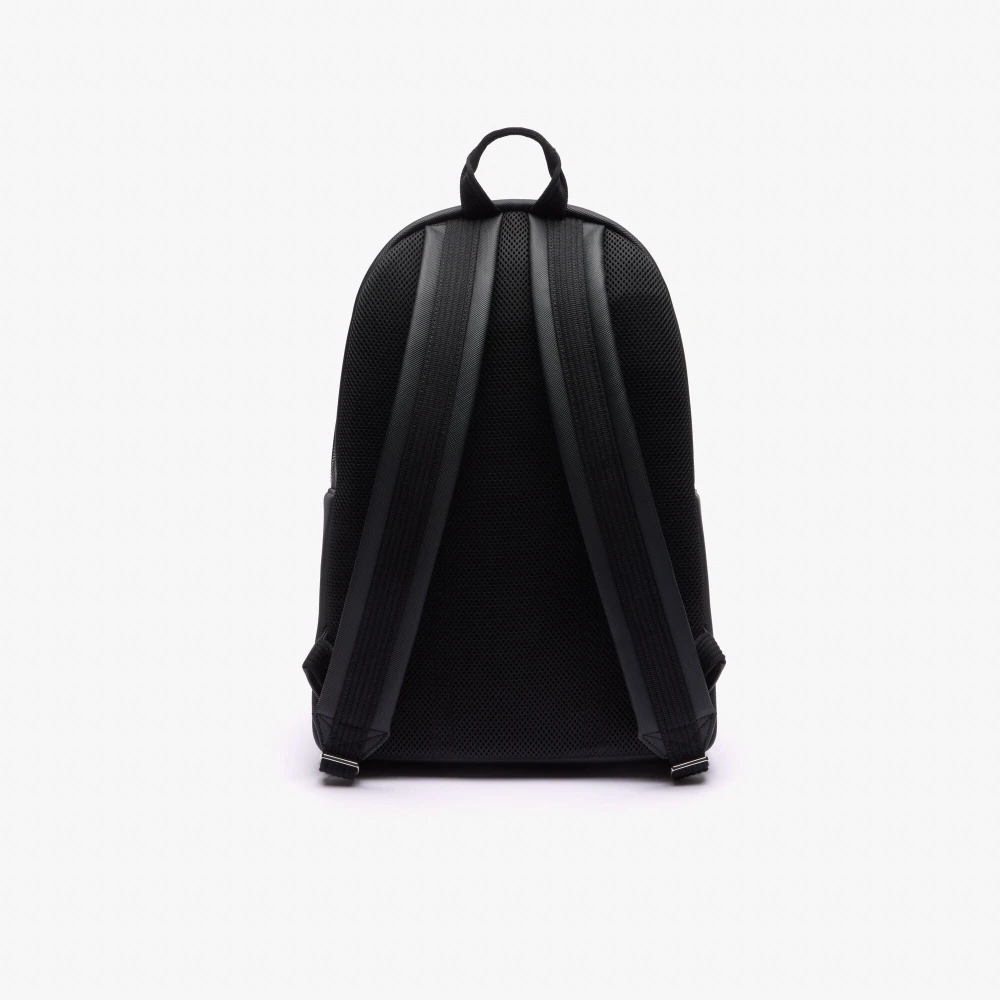 Lacoste Klassieke Heren Rugzak Zwart Black Unisex
