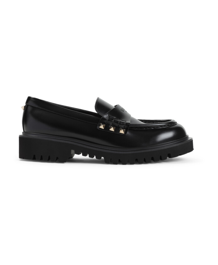 black-leather-loafers-for-women