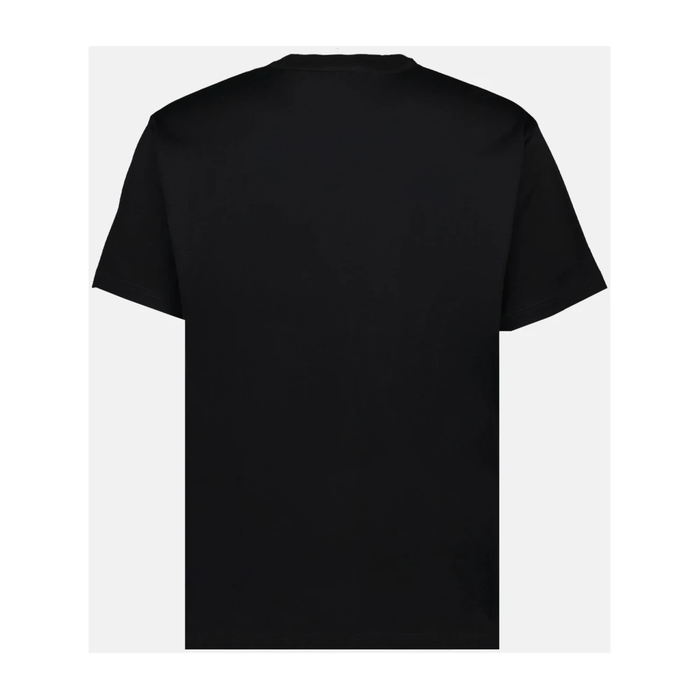 Burberry EKD Check T-shirt Black Heren