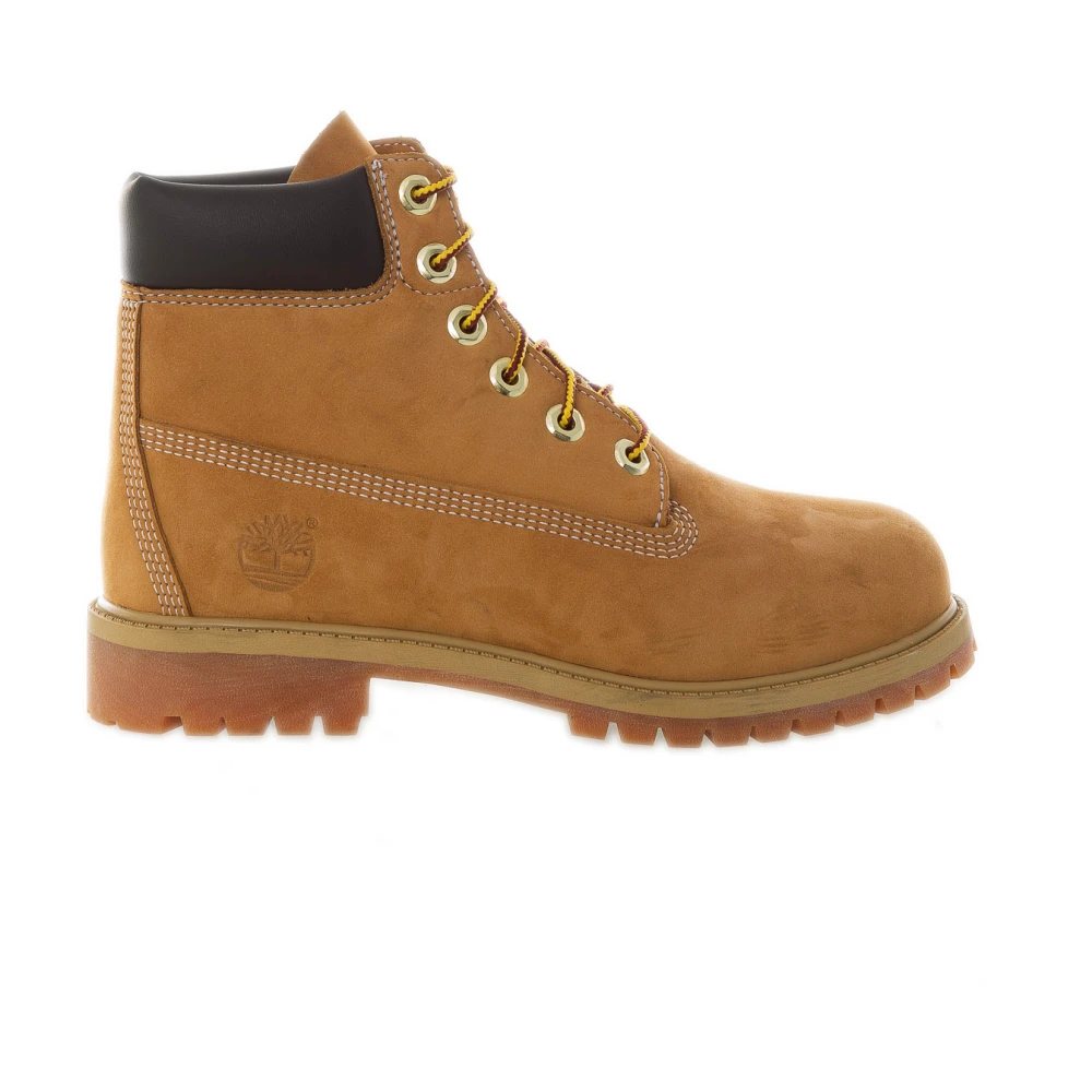 Timberland Unisex Bambino Arancia/Marrone Stivali, Stivale Da Bambino Courma Mid Lace Up Wp, (37) - Immagine 6
