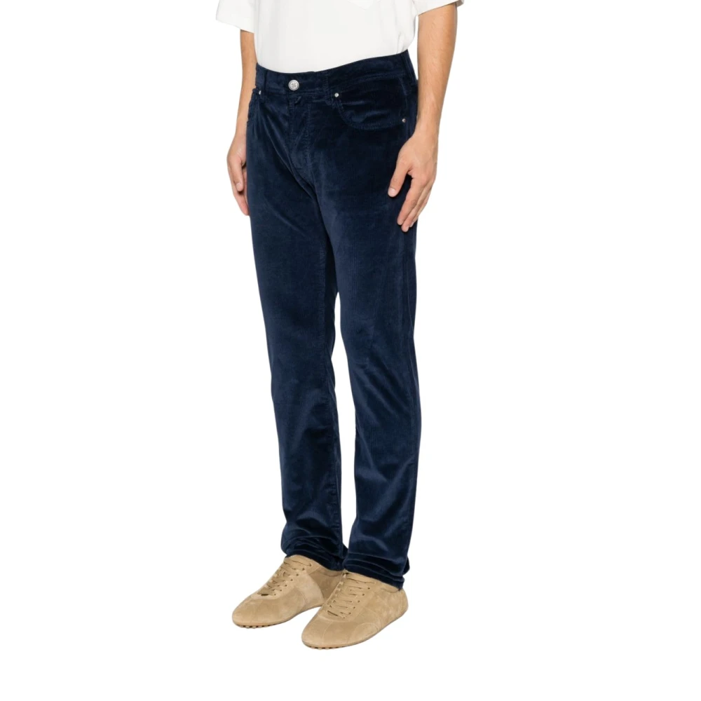 Jacob Cohën Black Slim-Fit Jeans - Male - Slim Fit Jeans - W34 - Jeans