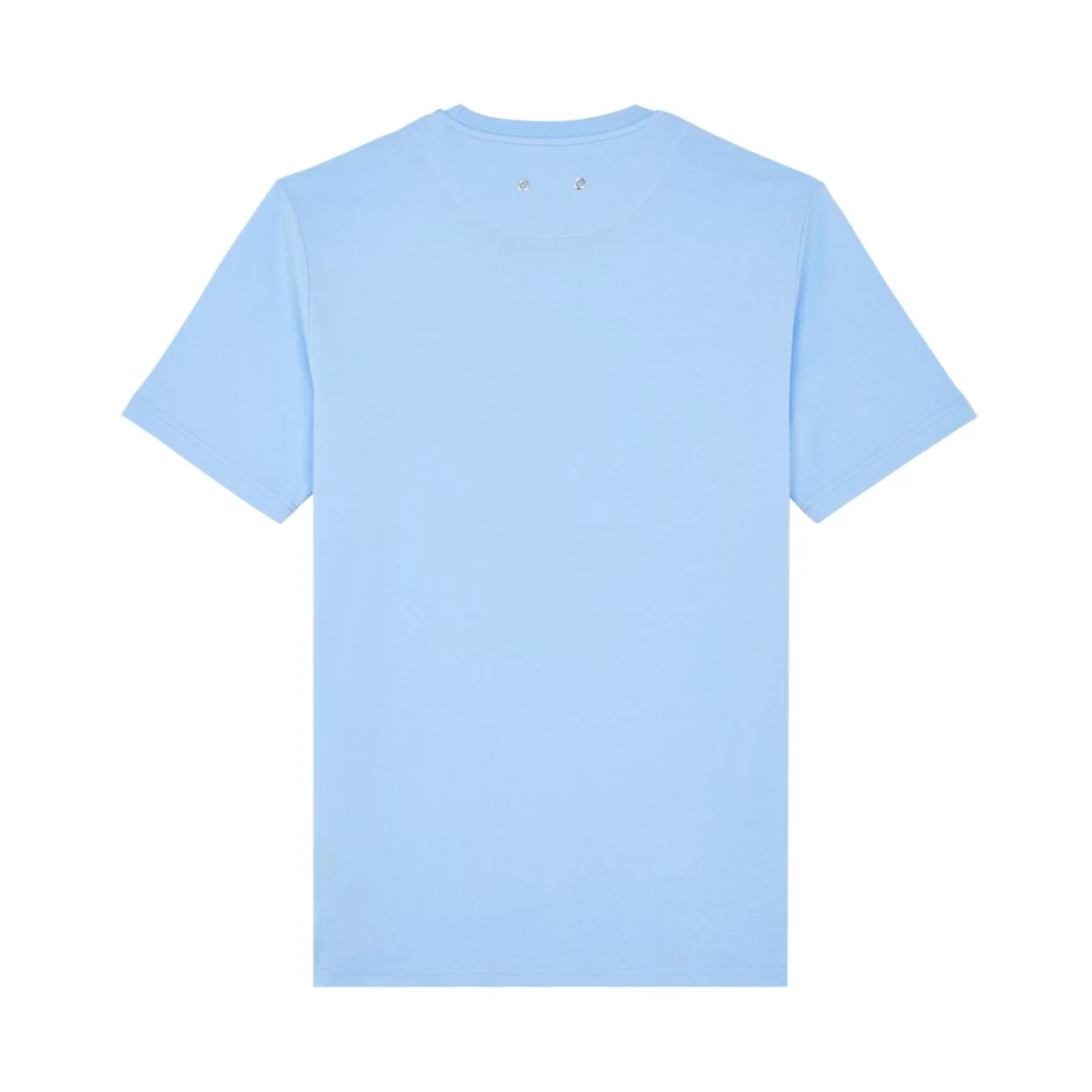 Vilebrequin Biologisch katoenen heren schildpad T-shirt Blue Heren