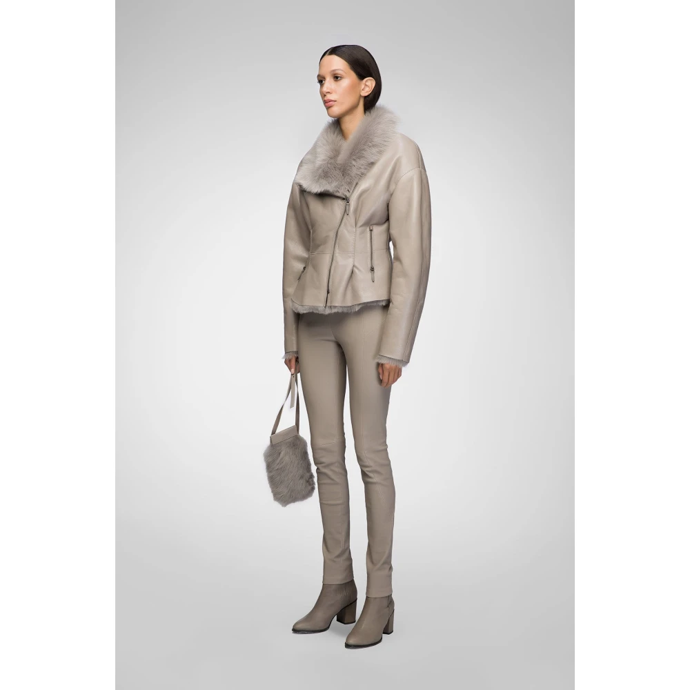 VSP Luz Niobe Shearling Jas Gray Dames