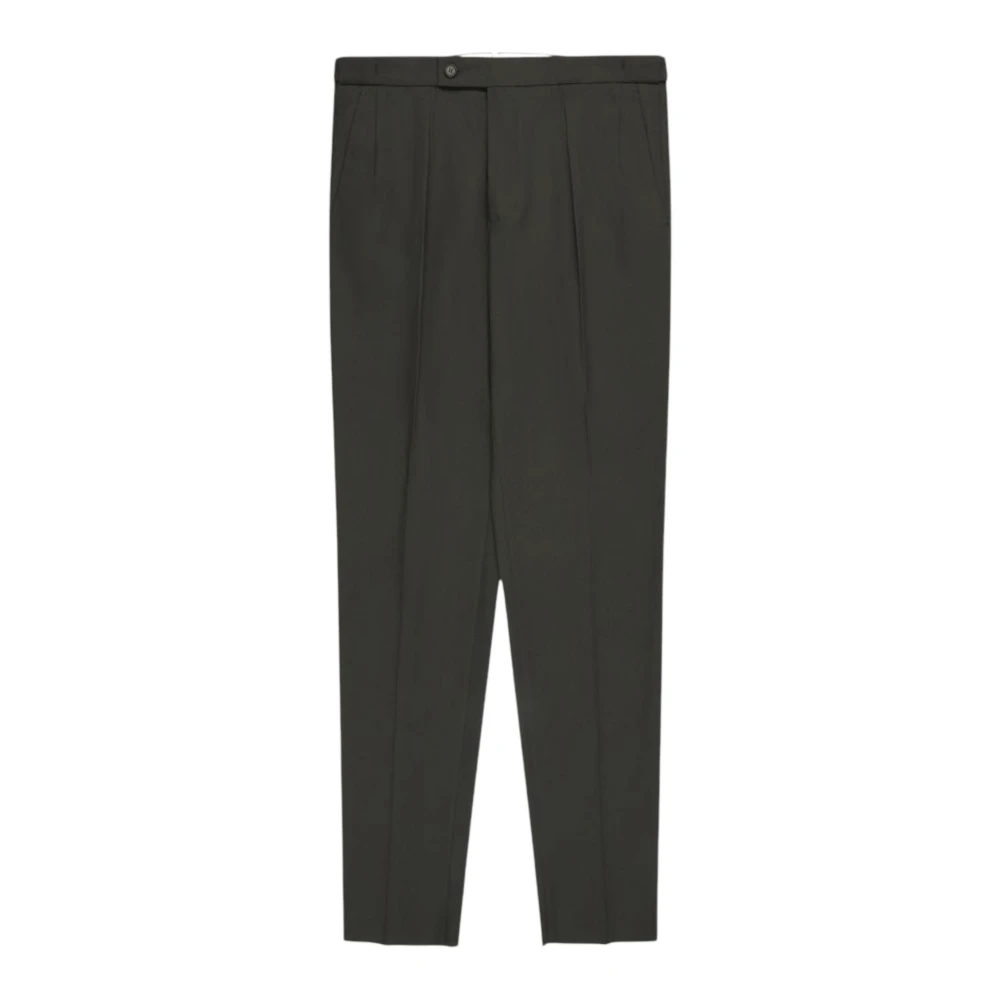 Incotex Homme Vert - Pantalon Plissé Fuselé - Pantalons - Taille: 3XL